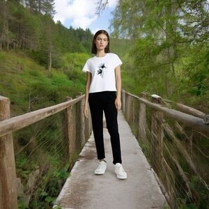 Women's Jeans Dark Gray Jeans Chico's Jeans 
Size: 8